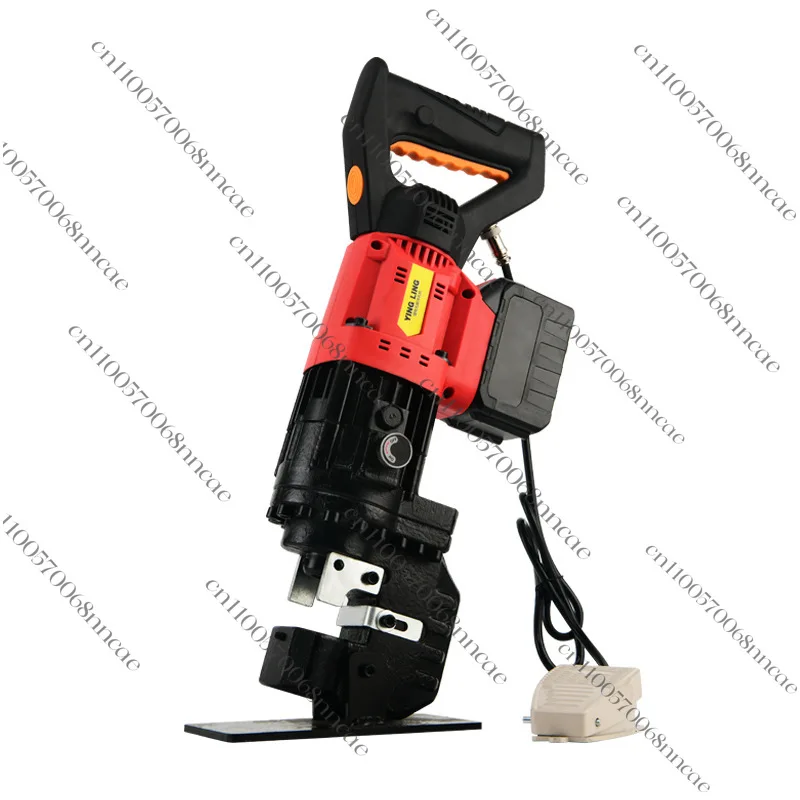 

Lithium battery punching machine Hydraulic angle iron Channel steel Angle steel Flat iron punching Portable electric hole punche