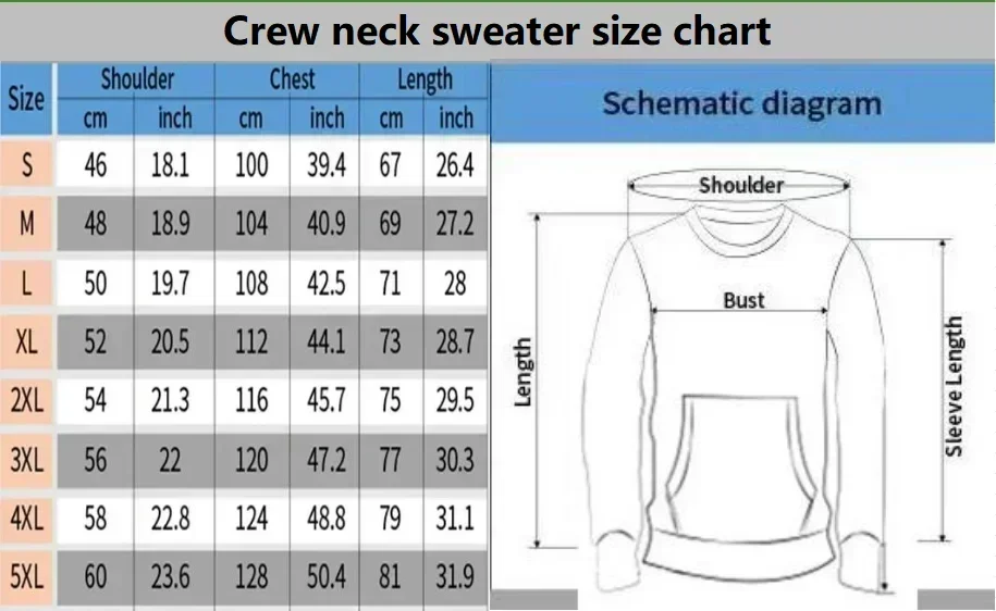 2026/27 Autumn/Winter New Wu Tang Christmas Party Ugly Y2K Men's Sweater 3D Printed Round Neck Sweater Casual Warm Top