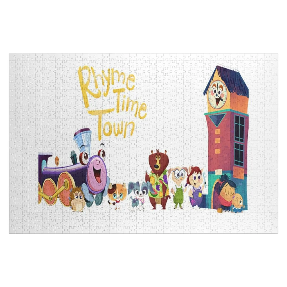 

Rhyme time town Jigsaw Puzzle Custom Child Customized Picture Customized Gifts For Kids Photo Custom Puzzle