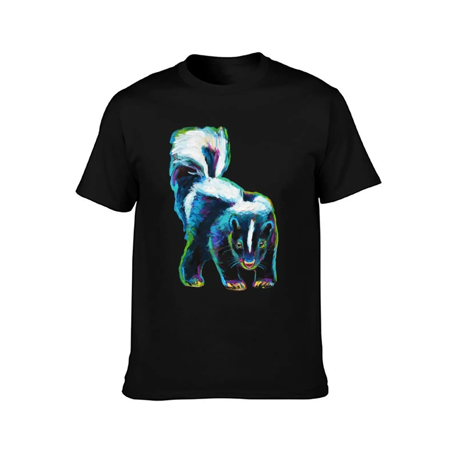 Skunk by Robert Phelps T-Shirt Construction Work Tee Shirt T-Shirt