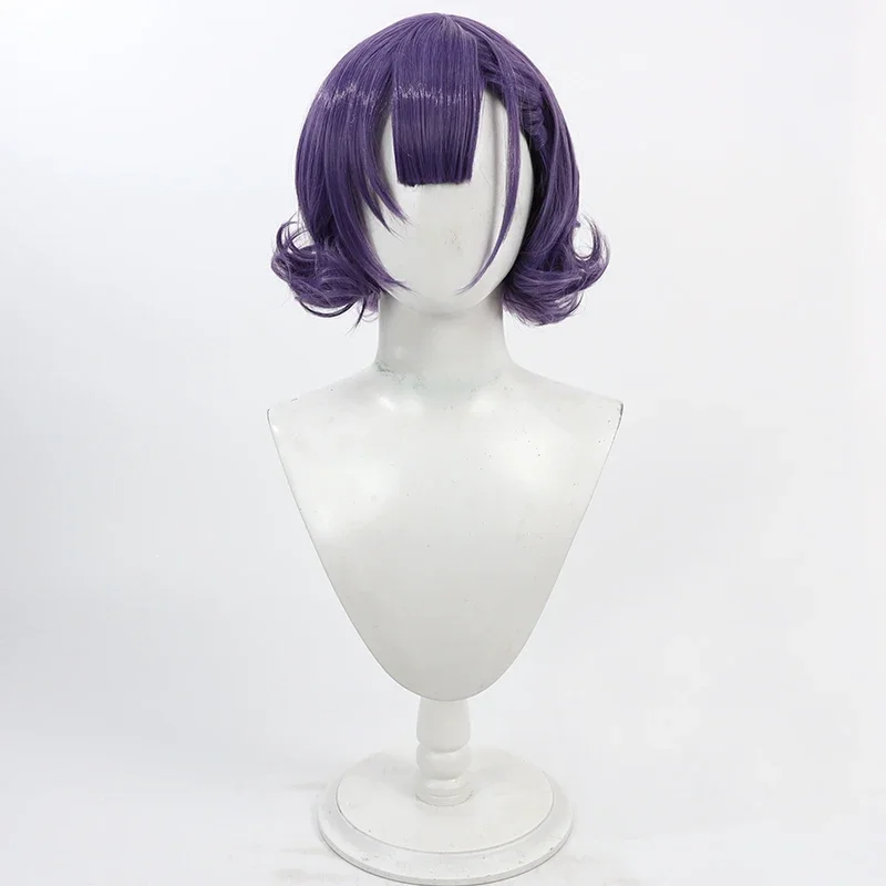NIJISANJI Virtual Vtuber Suzuna Nanase Cos Cosplay Wig Halloween Carnival Party Props Synthetic Hair Heat Resistant Fiber