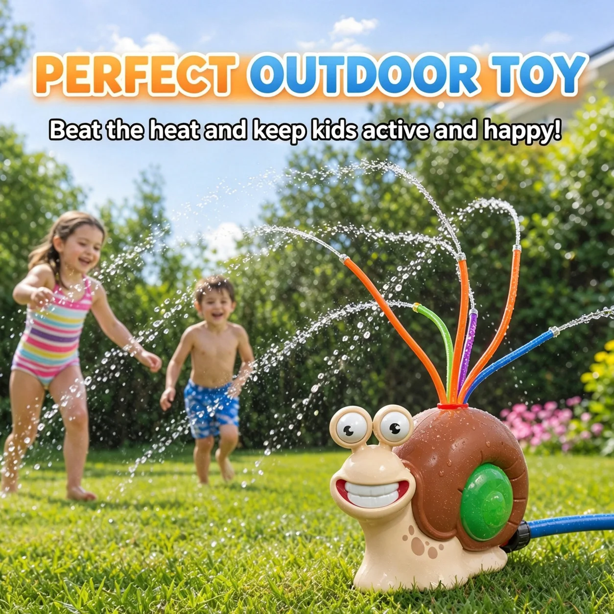 Water Spray Outdoor Toy Snail  - đánh giá và giá Gardening Tools Kids