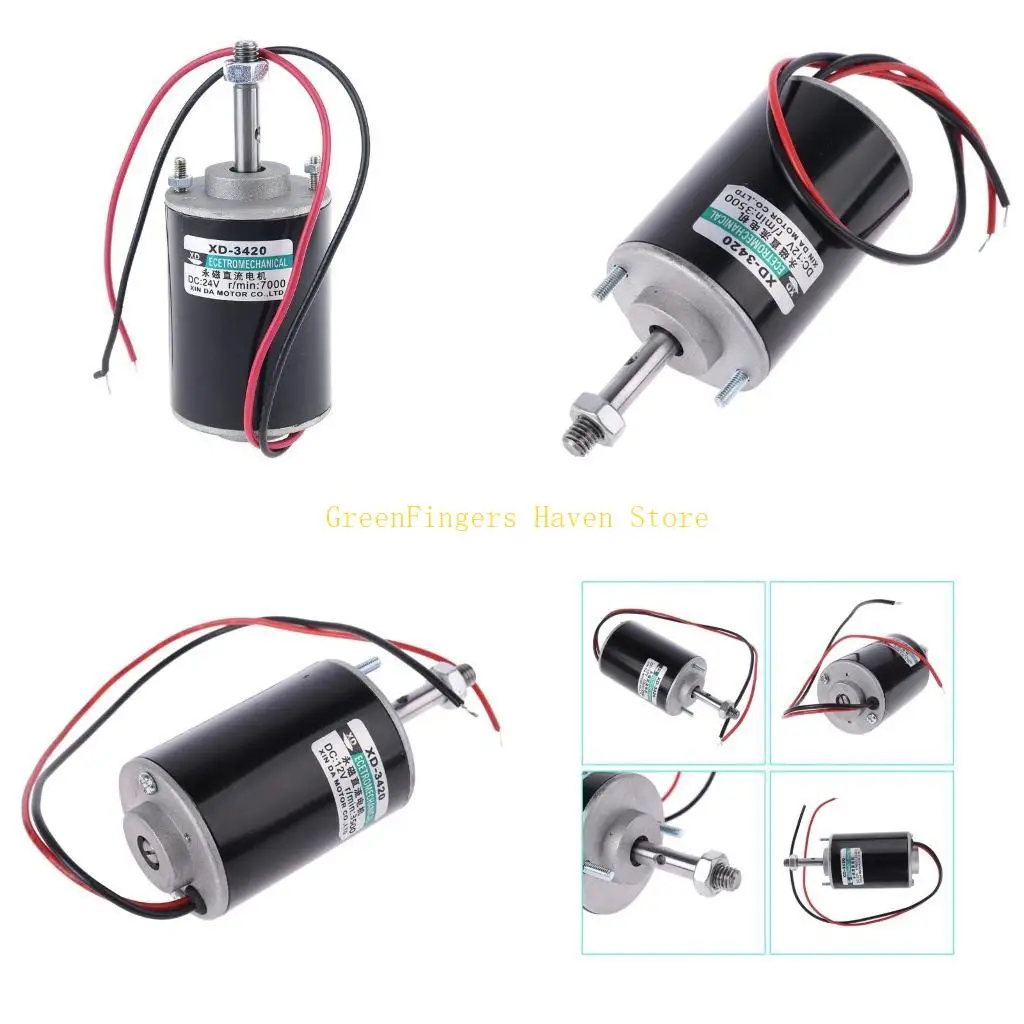 F68D Permanent Brush for DC Motor Small Electric for DC Motor 3500rpm 1