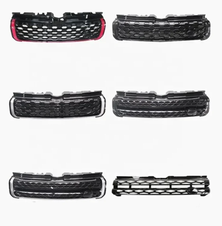 Hot sale Car bumpe  For Land Rover Range Rover Evoque 2011-2018 Upgrade WALD Style Car bumpe Front bumper Rear bumper Grille