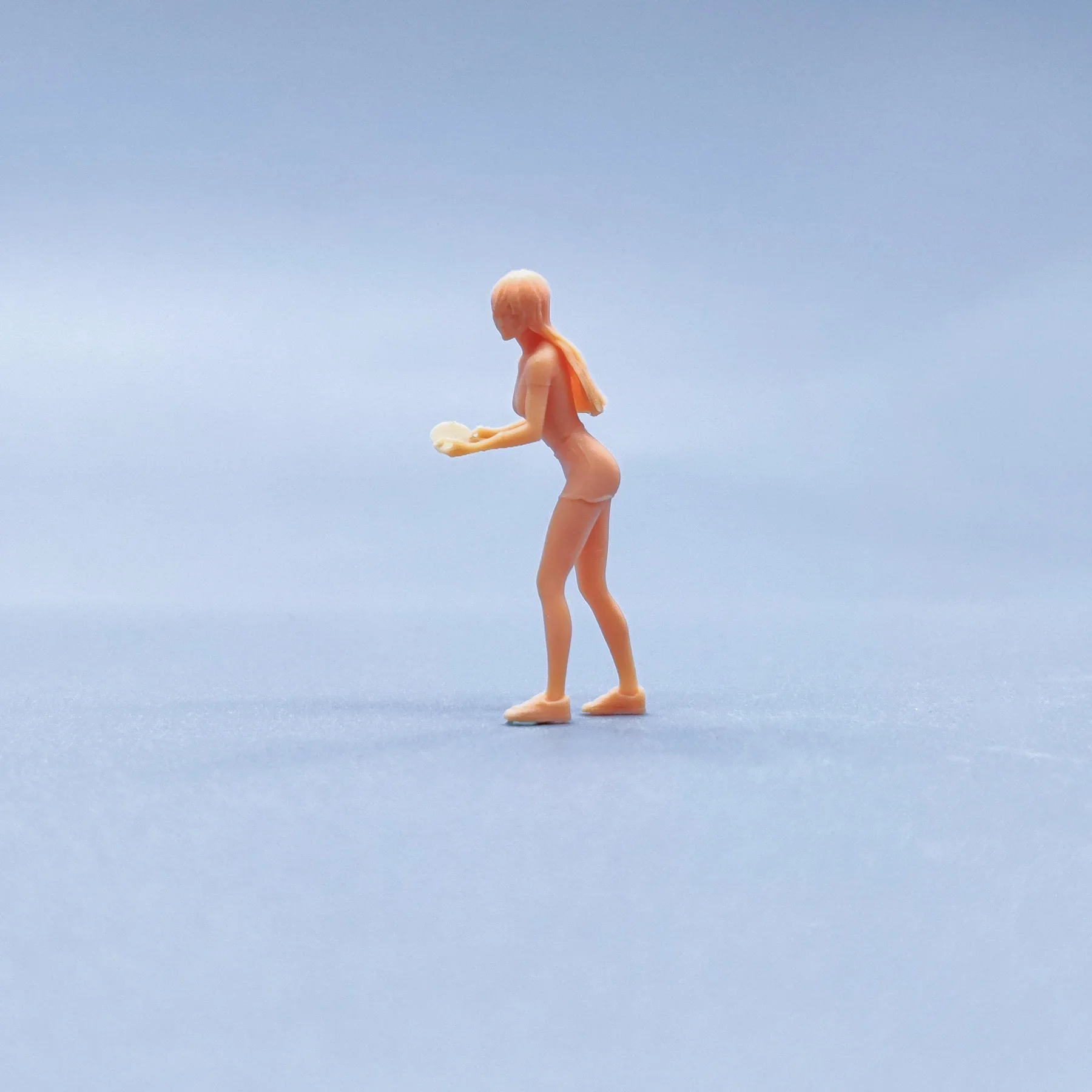 Jogadores De Tênis De Mesa De Resina Estatuetas, Miniaturas Sem Cor, Diorama, Figuras Pintadas À Mão, V333, V334, V335, 1:64, 1/50, 43