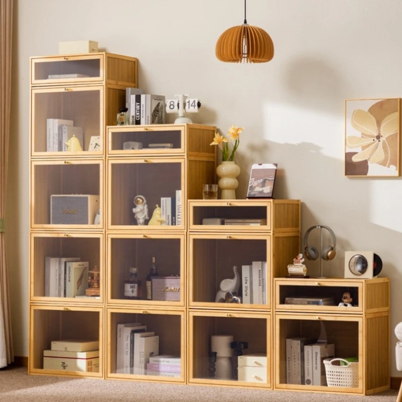 

Стойка-витрина для хранения фигурок Blind Box, большая вместимость, многоуровневая, акриловая, для POP MART, пылезащитный шкаф для демонстрации фигурок