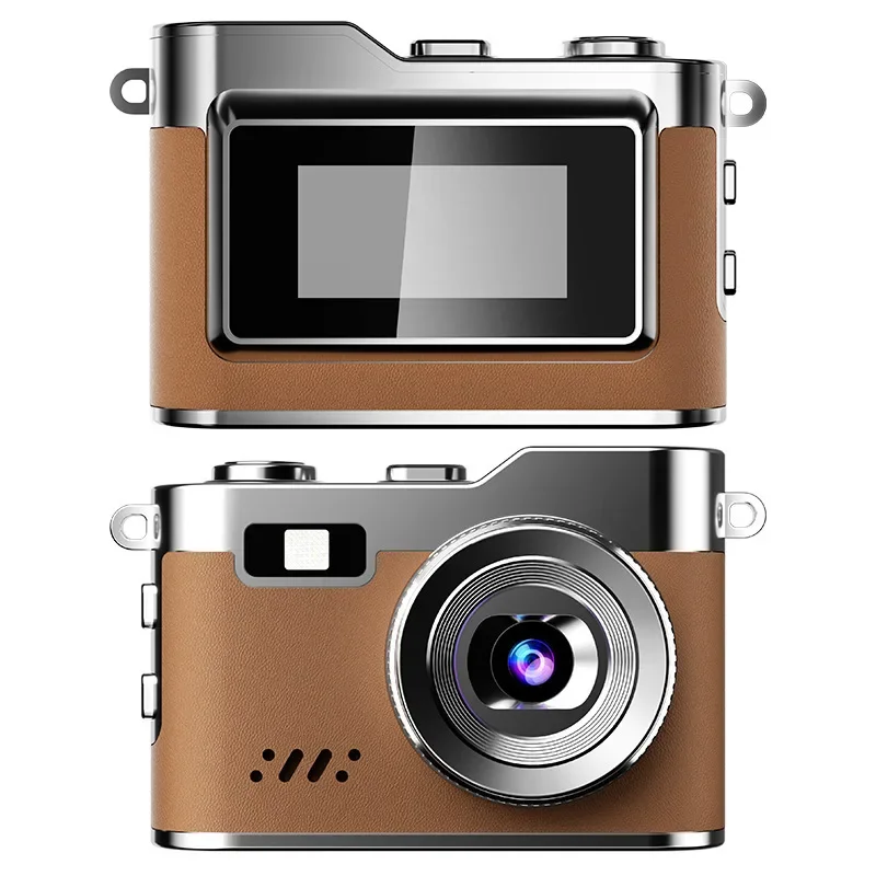 Digital mini thumb camera high definition selfie vlog camera student party pocket mini camera