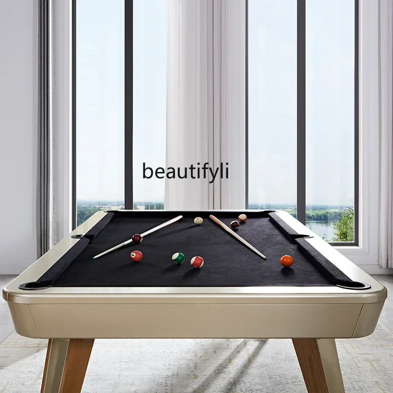 

Villa Standard Pool Table Chinese Black Eight Billiard Table American Ball Table Adult Home Use