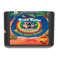 Nueva llegada Tiny Toon Adventures-tarjeta de juego MD del tesoro oculto de Buster de 16 bits para Sega Mega Drive para Genesis