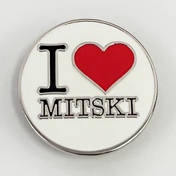 i love Mitski enamel pin buttons singer music jewelry Accessories