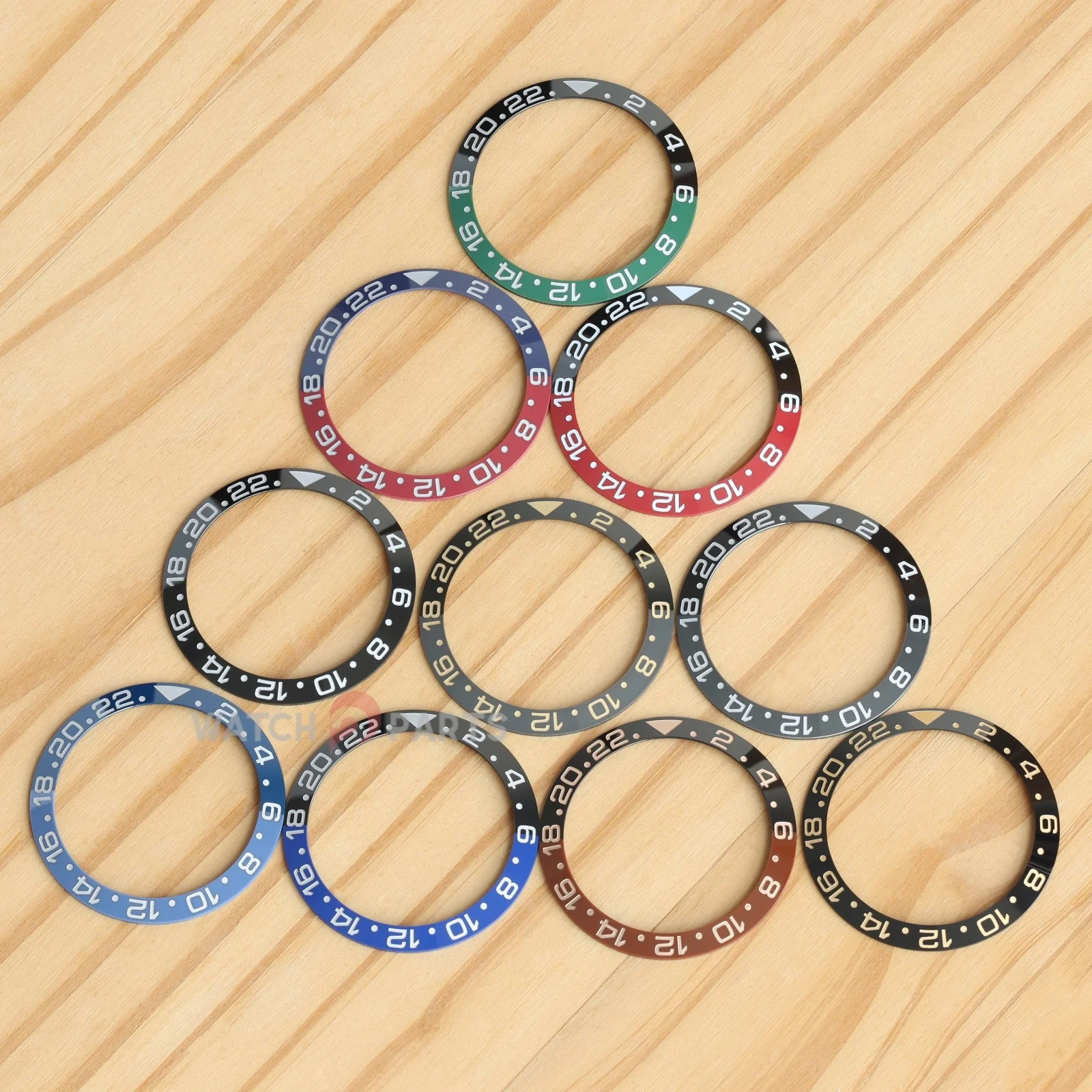 

Watch Ceramic Two Tone Bezel for Rolex GMT Master II 40mm Watch