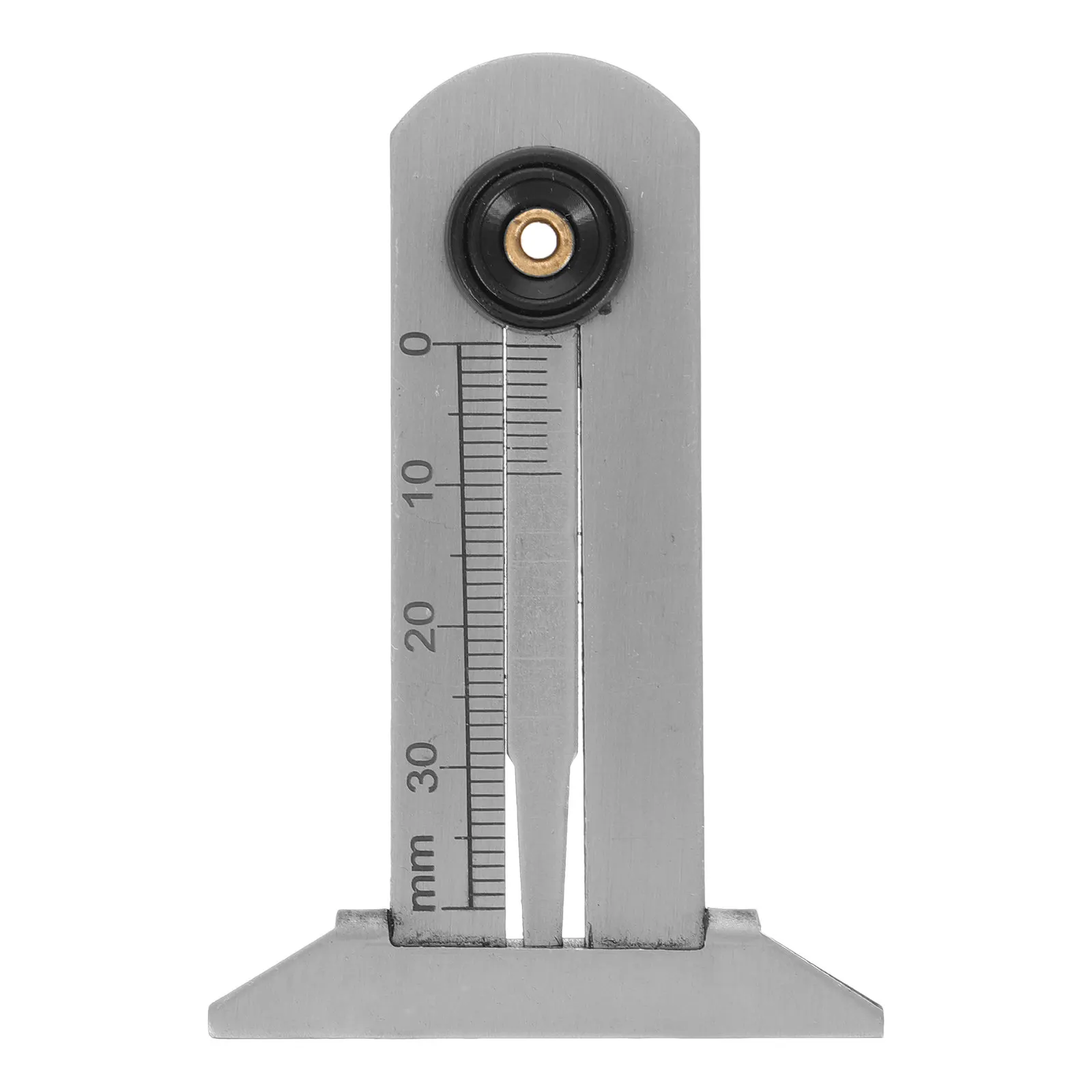 Tire Tread Depth Gauge Stainless Steel 0-30Mm Accurate Gauge Tool for Car Truck Motorcycle Tire Measurement Safety