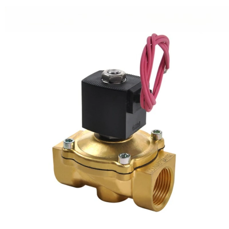 Ingresso acqua in ottone elettrovalvola normalmente chiusa interruttore unidirezionale ad azione diretta bobina antideflagrante