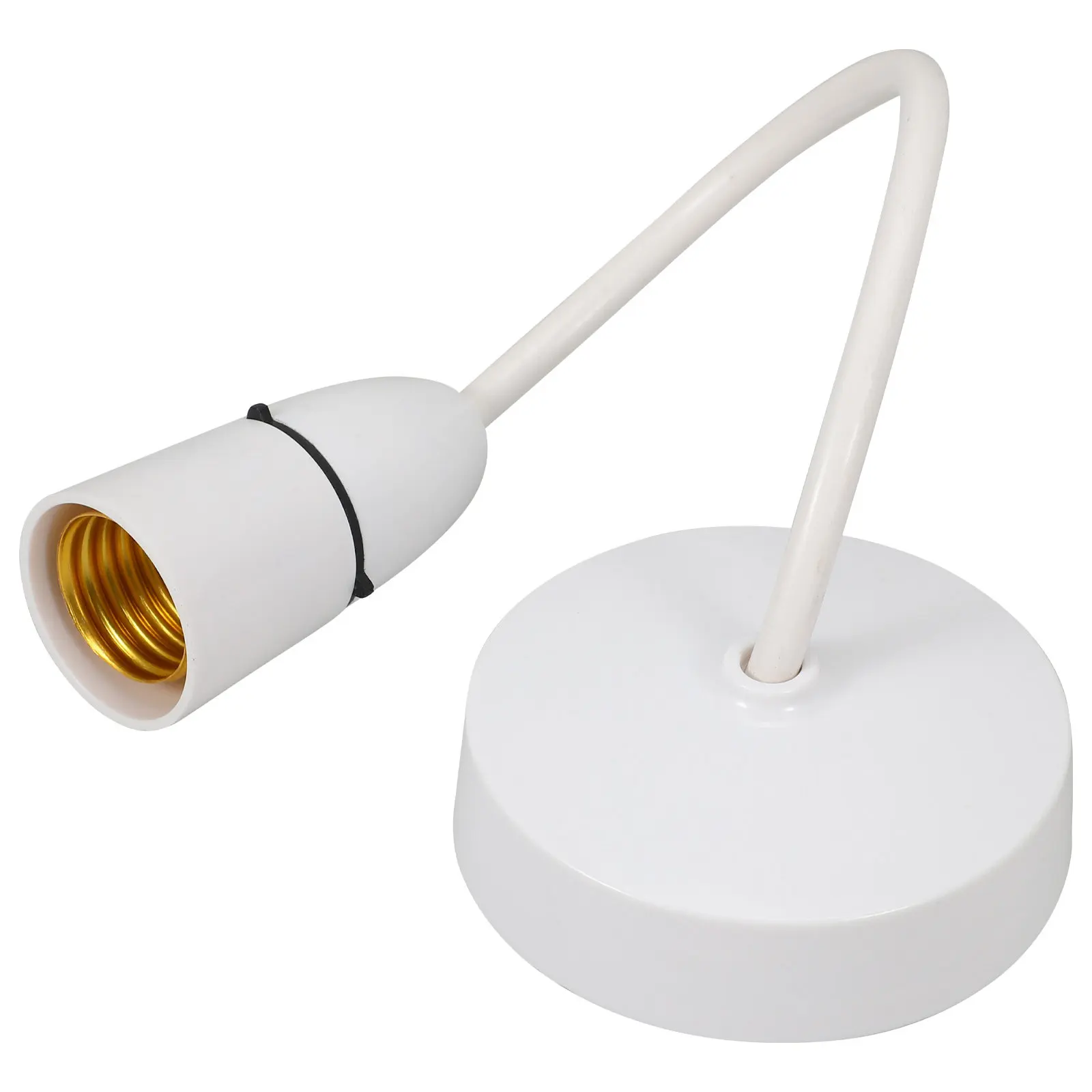 1Set E27 Bulb Socket Ceiling Pendant Light Fitting Vintage Style Lamp Holder Easy Install for Home Office Cafe Decor Fixture