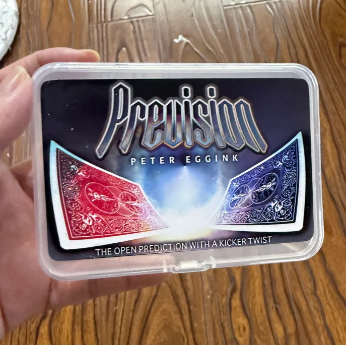 Magician Props Prevision by Peter Eggink - Card Prediction Magic Trick for Close-Up Illusions