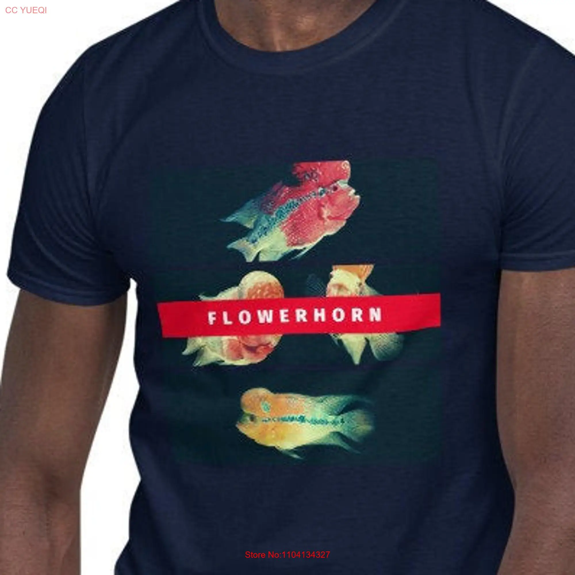 Flowerhorn T Shirt fish keeper cichlid Freshwater long or short sleeves