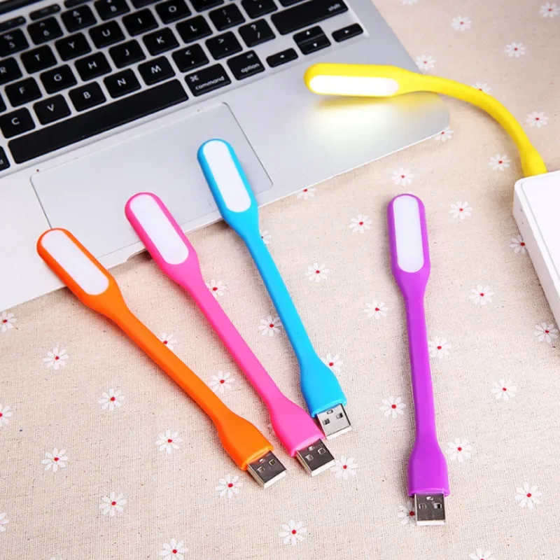 LED USB Lamp Book Light Mini Portable USB LED Light Power Bank Portable Notebook LED Reading Desk Light USB Night Lights