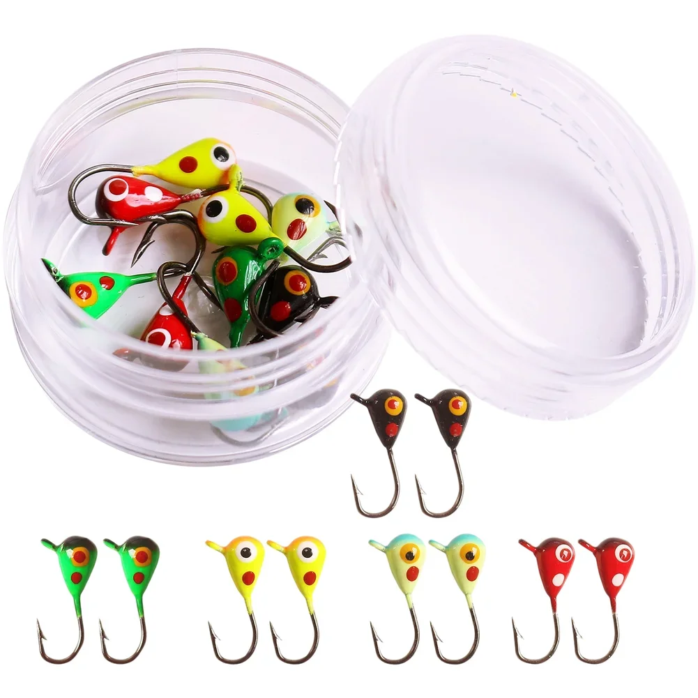 Precise Casting Fishing Lure Fishing Lures 1g Weight Enhanced Lure Stability Hook Size 8 Natural Bait Presentation