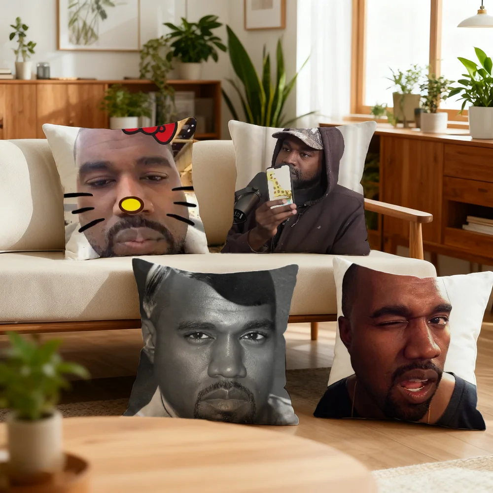 Cushion Singer Cover Best Home Office Coffee Pillow K-Kanye Sofa Printing Decoration Room Shop Car Nordic Simplicity West Hit