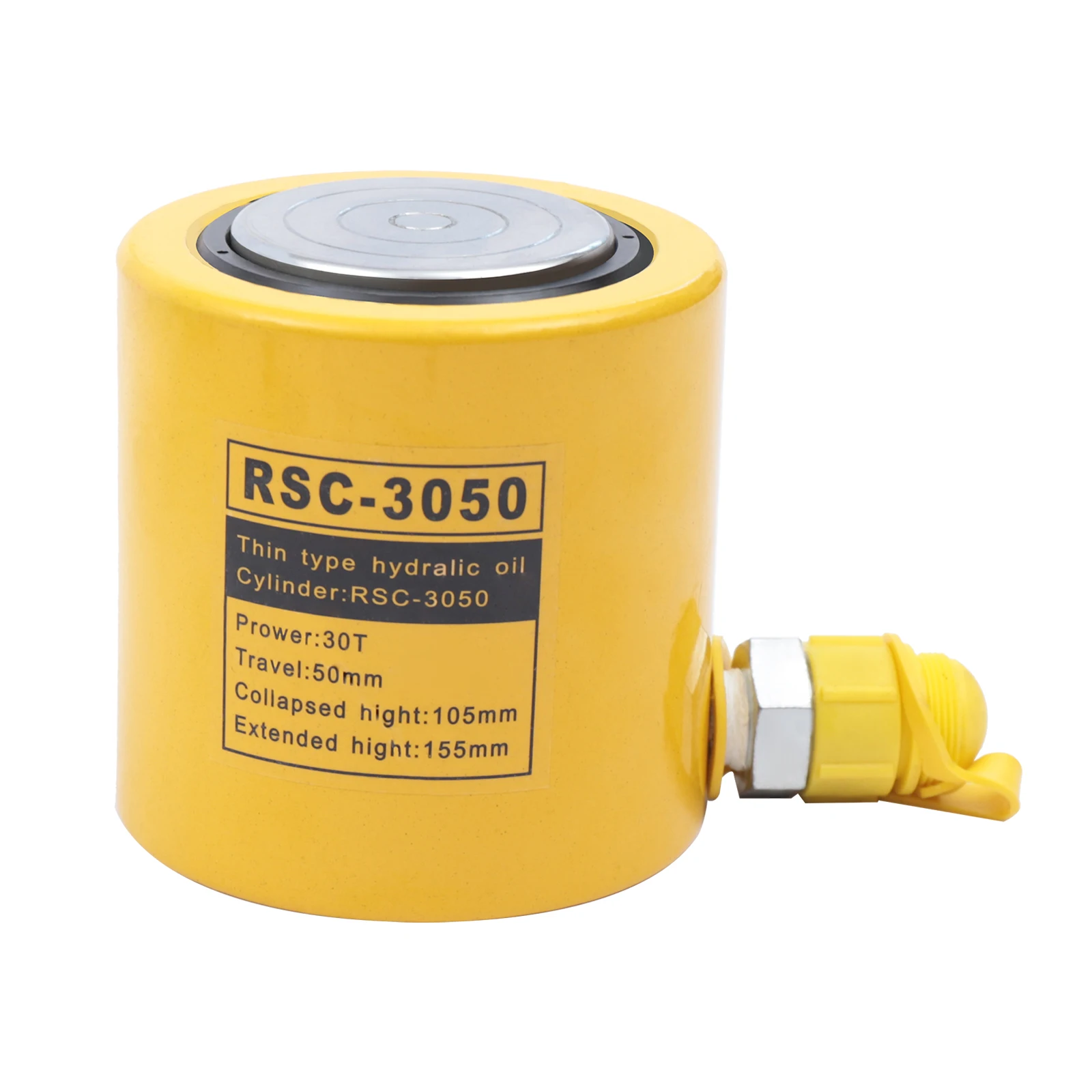 30T Hydraulic Jack Power Ram Kit  CP-700 Manual Hydraulic Hand Pump Multi Section Jack, 2'' Stroke Mini Hydraulic Cylinder