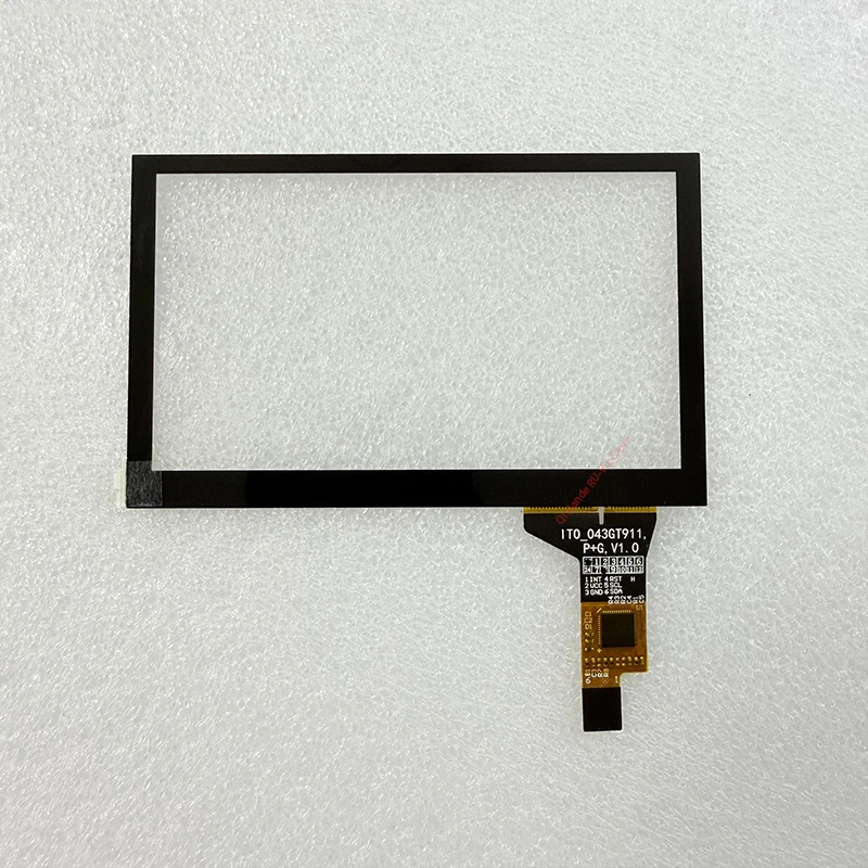 

4.3 inch Touch screen ITO_043GT911 P+G V1.0 Capacitive Touch Screen Panel Repair Replacement Parts 105X65 MM