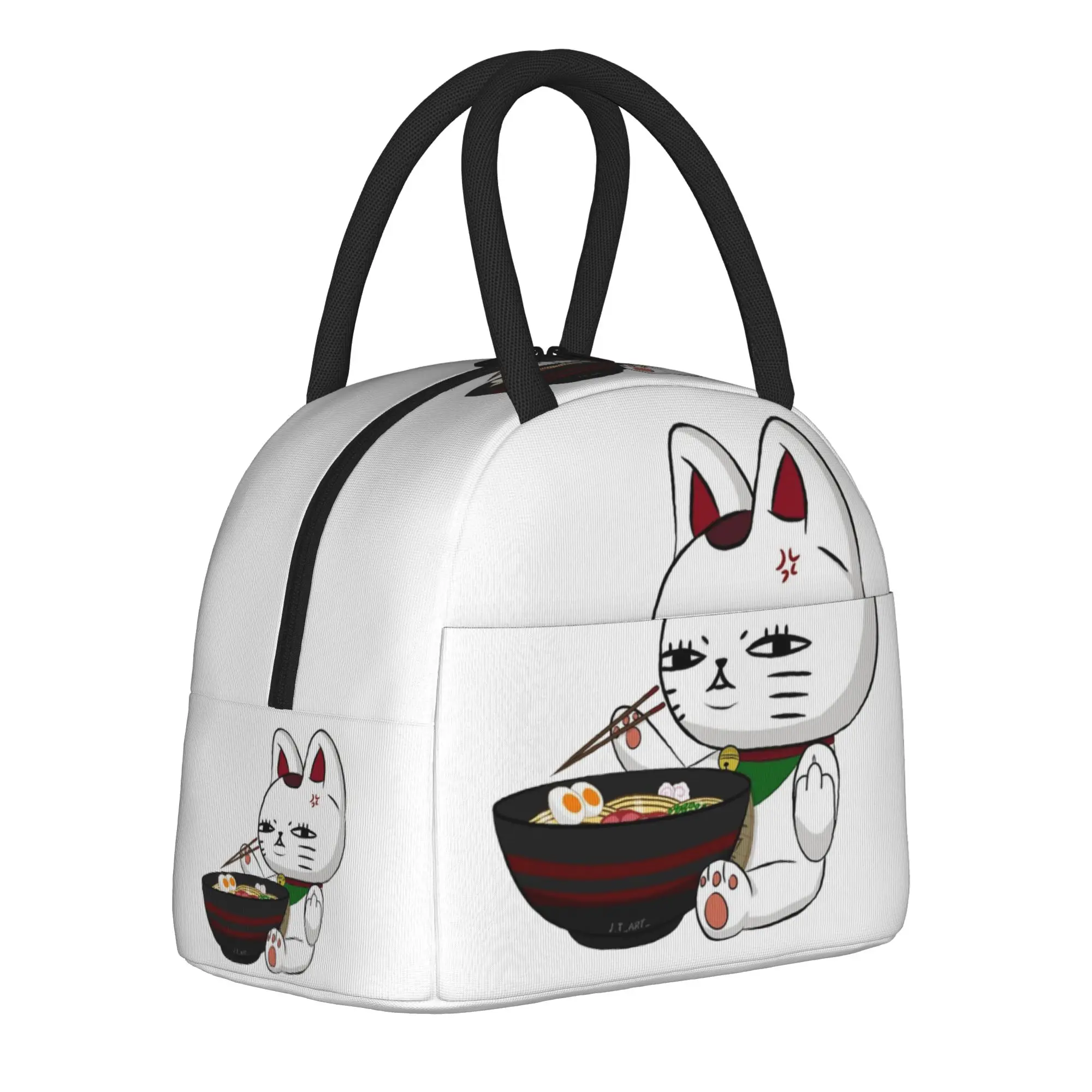 Dandadan Turbo Granny Eating Ramen  Insulated Lunch Bag Cooler Bag Meal Container  Leakproof Tote Lunch Box Food Bag Picnic