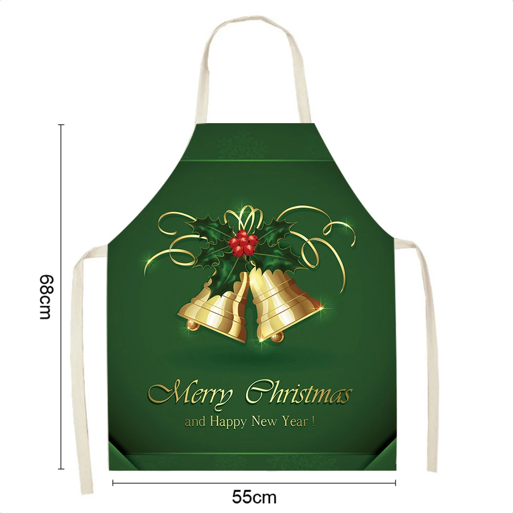 Christmas Tree  Apron Merry  Home Decor 2022 Happy New Year  Kitchen