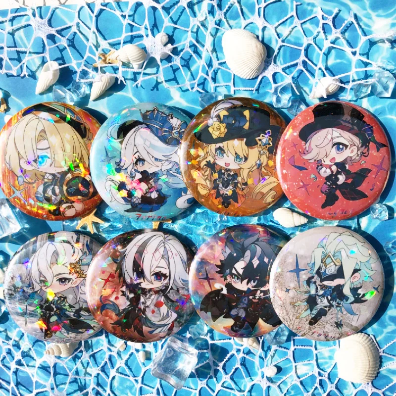 Брошь в стиле аниме