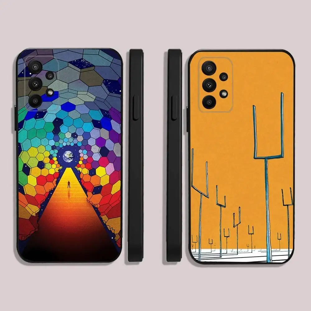

M-Muse Band Rock Phone Case For Samsung S25,23,22,30,24,10,9,Ultra,Plus,Lite,FE,5G Black Soft Case
