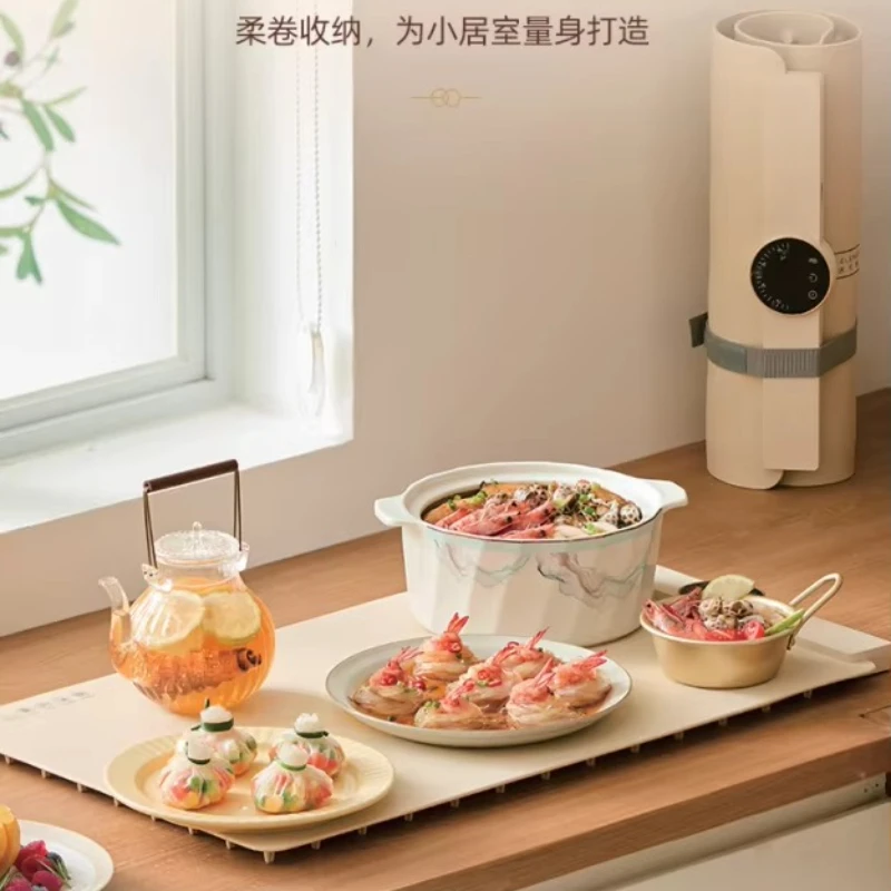 

N7 Силиконовая складная подогреватель еды Ультратонкая плита Sabbath Hot Plate