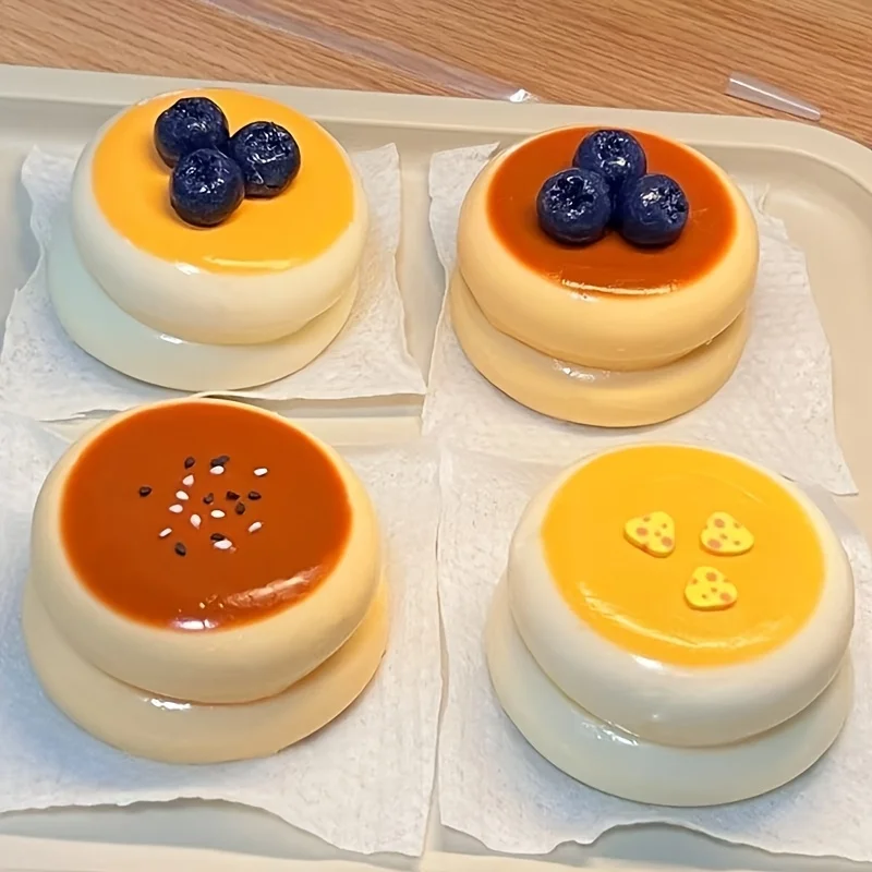 Juguete Blandito de Pastel Falso, Juguete Antiestrés de Subida Lenta, Squishy de Postre para Recuerdos de Fiesta y Regalos de Cumpleaños