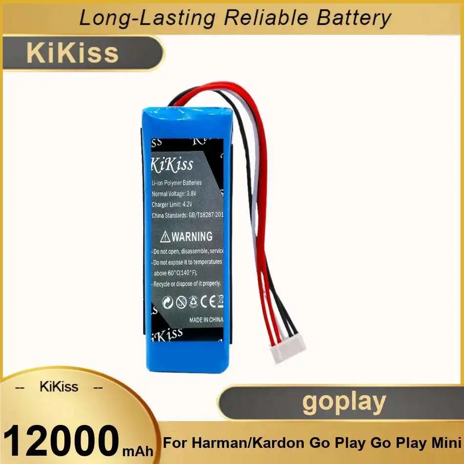 

High-Efficiency 12000mAh For Harman Kardon GO Play, GO Play Mini Speaker Battery Goplay Long-Lasting