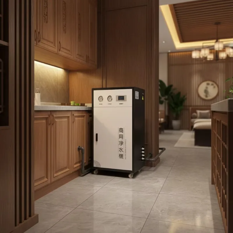 Smart RO Water System 150LPH 950GPD Compact Cabinet For Premium Catering Banquet Hall Station RO