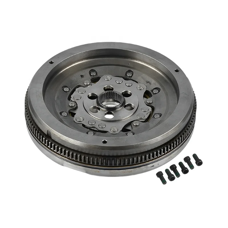 

06F105266L 06F105266N Dq200 Spare Parts Flywheel Clutch Ring Gear 6 Holes129 Teeth for Audi Tt