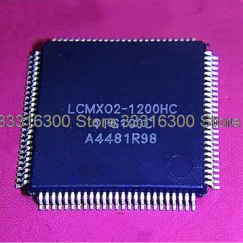 Chip IC lógico programável, LCMXO2-1200HC-4TG100C QFP100, 5pcs, novo