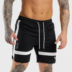 2025 NEW Fitness Sweatpants Man Shorts Summer Gyms Workout Male Breathable Mesh Quick dry shorts Jogger Beach sports Short Pants