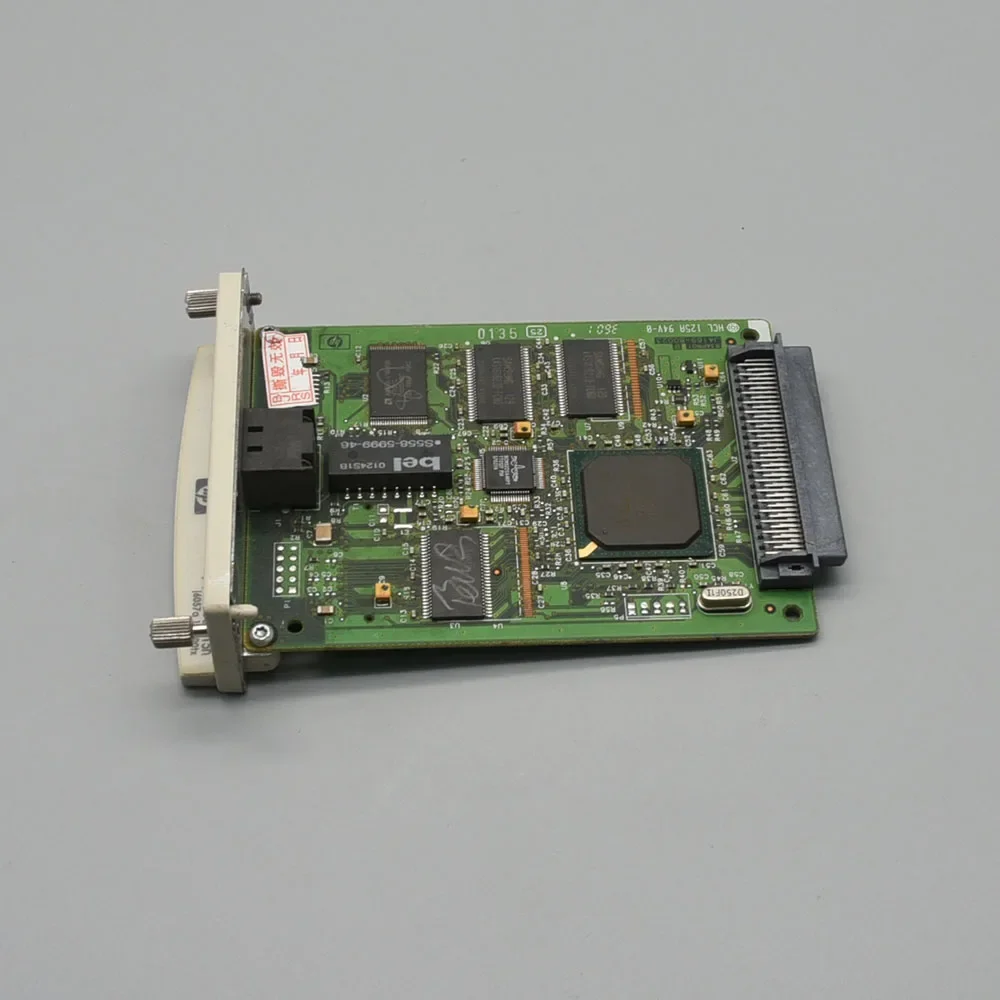 بطاقة شبكة خادم الطباعة الداخلي Ethernet J6057A 10/100tx لبطاقة شبكة HP 500 510 hp 615N وطابعة DesignJet Plotter #6