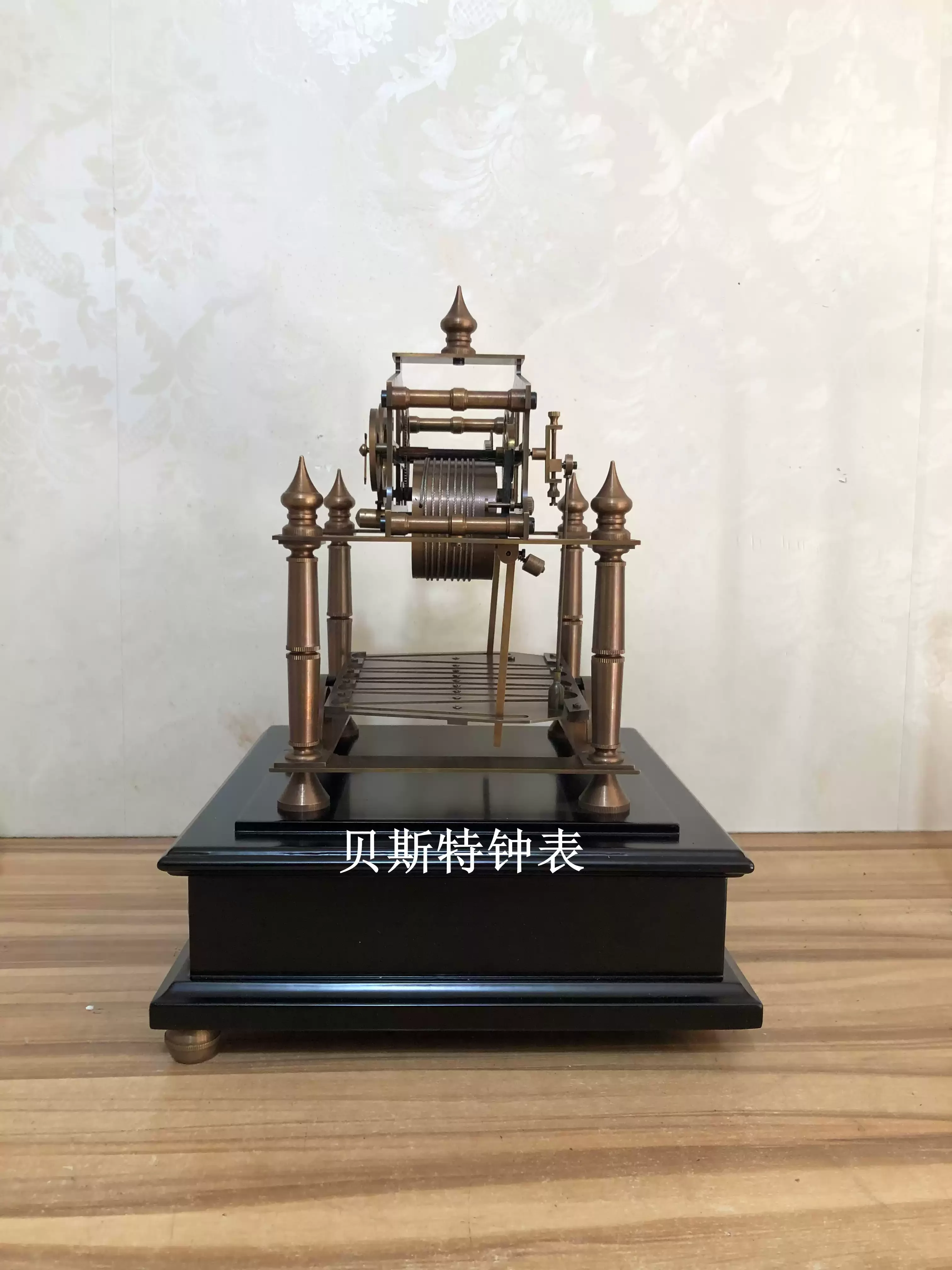 Mechanical Metal Desk Clock Antique Style Table Clock Nordic Luxury Retro Desktop Clocks Living Room Decoration Accessories