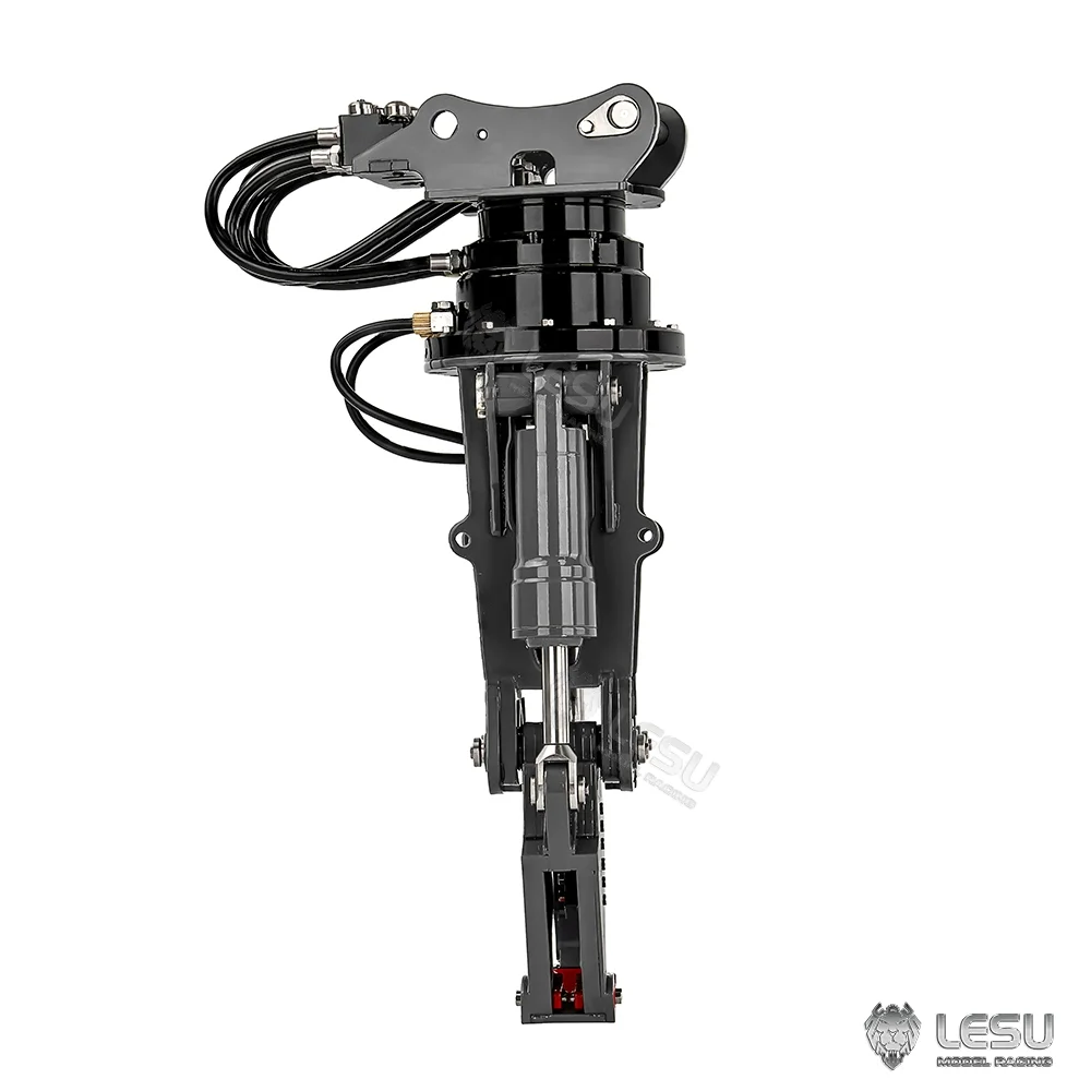 1/14 LR960 excavadora de demolición Universal AT-C0037 Motor hidráulico alicates hidráulicos rotación de 360 grados alicates hidráulicos LESU