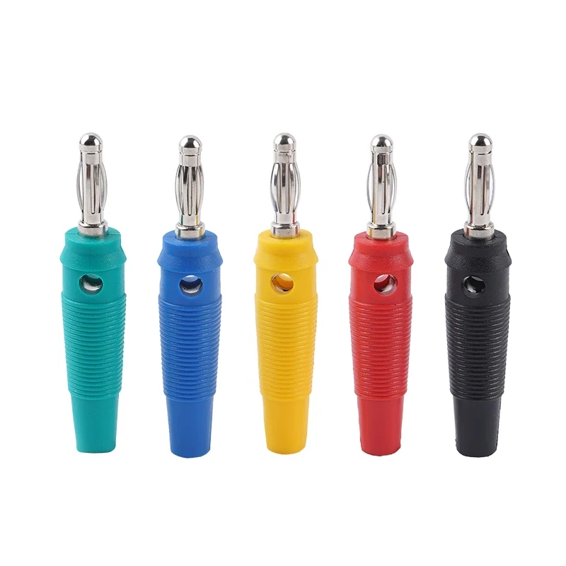 موصلات مكبر الصوت بقابس الموز 4 مم لعمود ربط مكبر الصوت وأطراف الكابلات