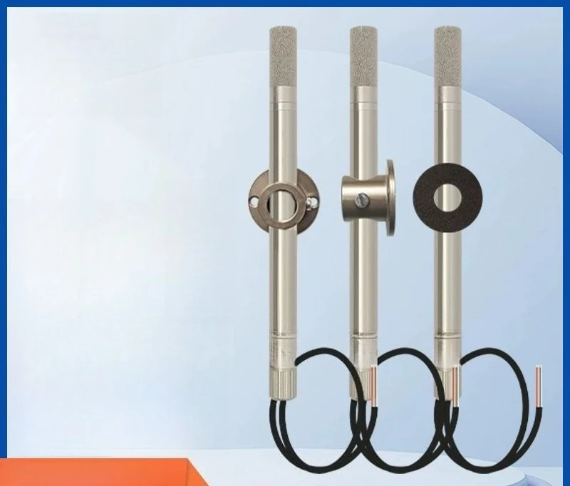 CJ6020 Duct Temperature Humidity Transmitter RS485 4-20mA 0-10V Output Dustproof High Temperature Resistant Pipeline Sensor