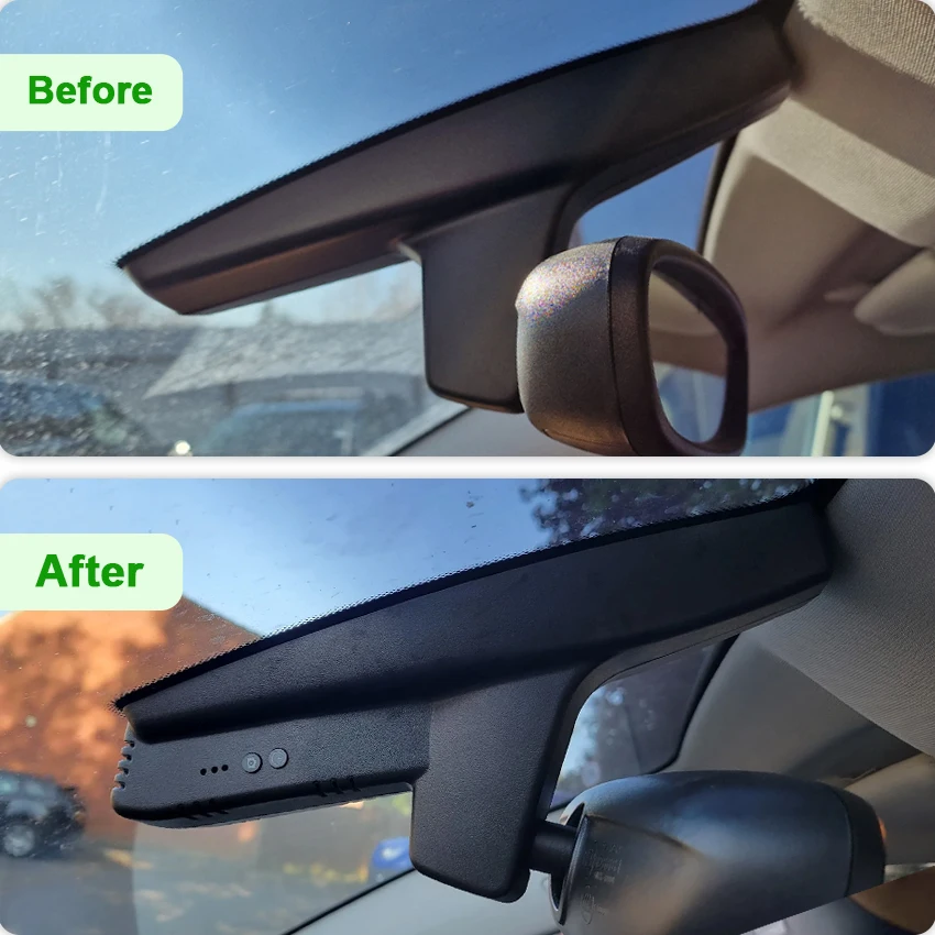 For BMW I3 I01 2013 2014 2015 2016 2017 2018 2019 2020 2021 2022 4K Dash Cam Car DVR WiFi Recorder (Suitable for 26cm size)
