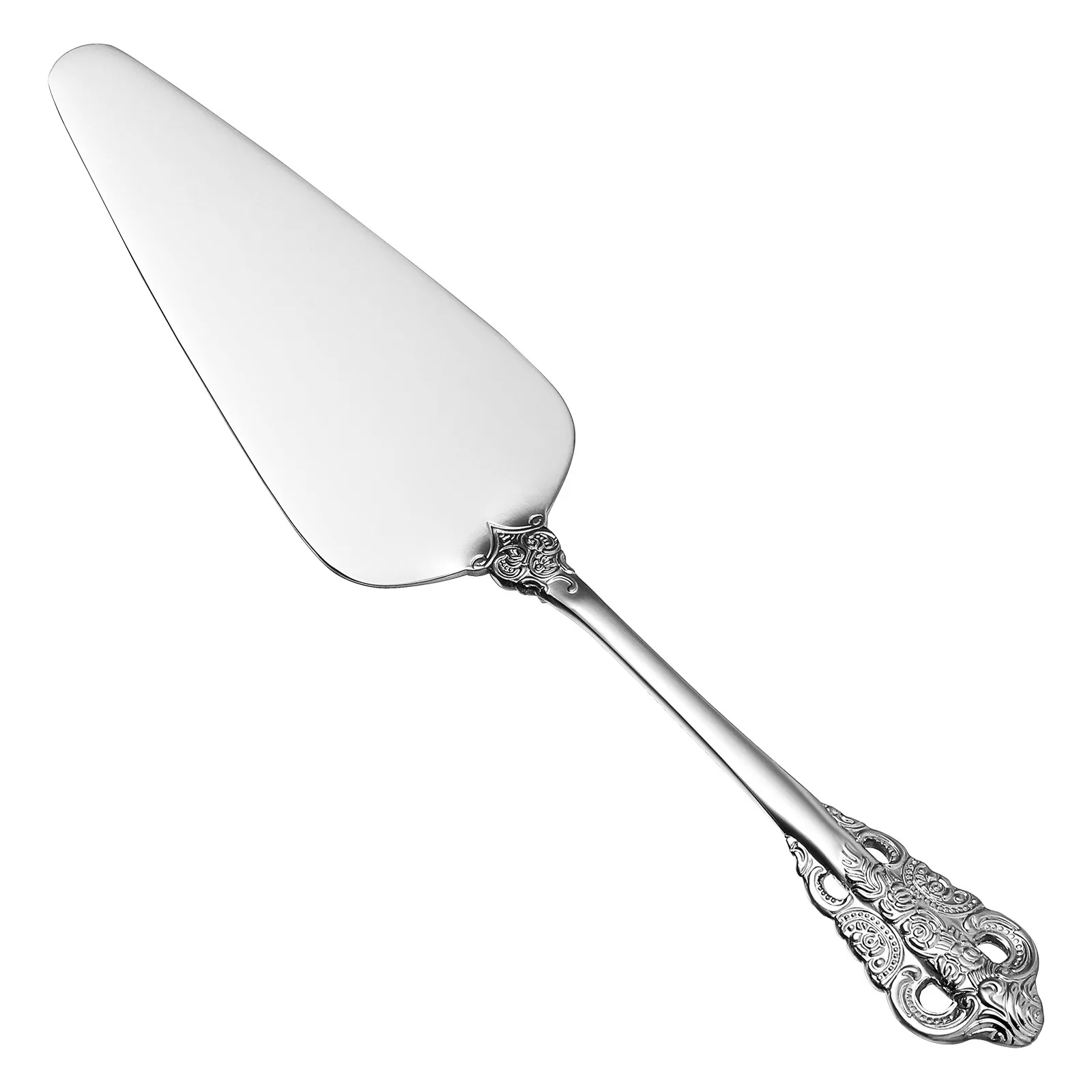 Premium Stainless Steel Cake Server Spatula Cutter Lightweight Compact Design for Baking Decorating Serving Pizza Cheesecake