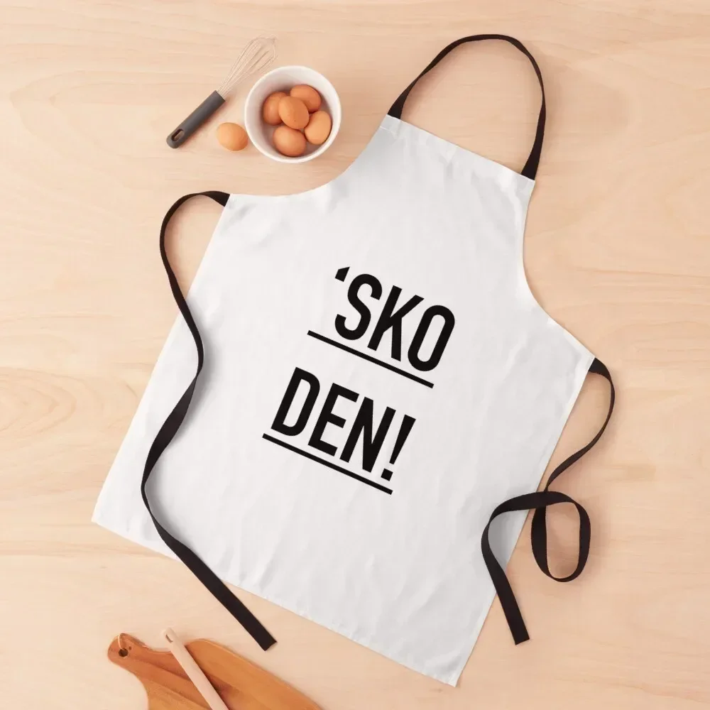 

‘SKO DEN! Apron Men gift Home Cleaning Apron