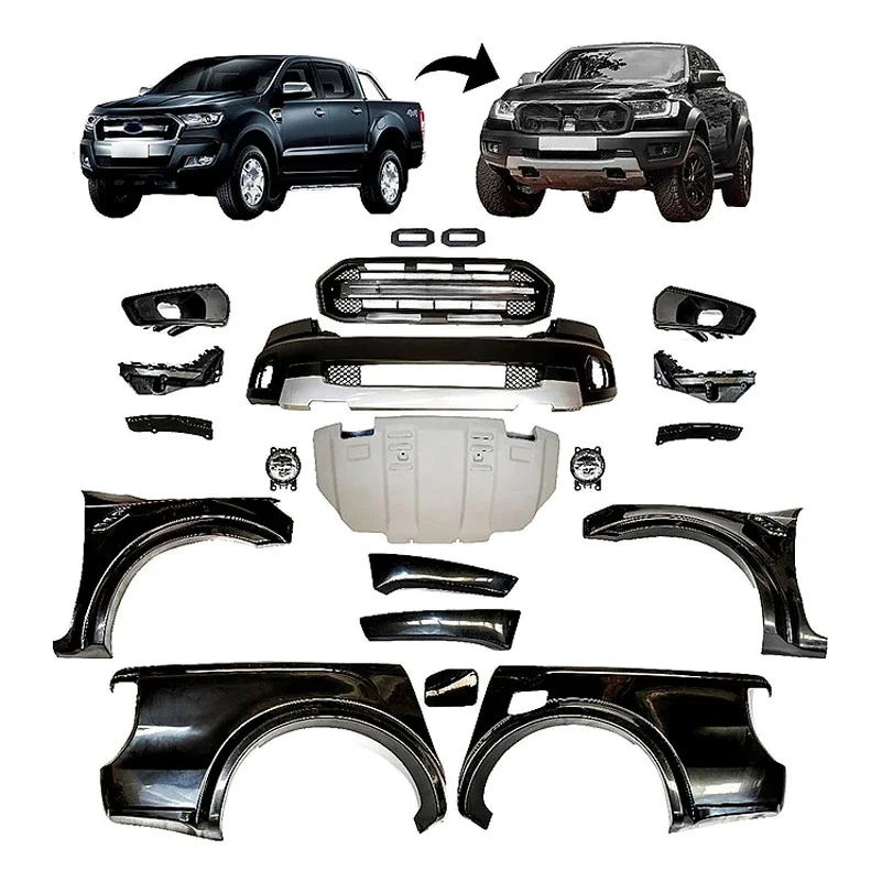 

High Quality Hot sale Cost Effective Amazing Effect Car Body Kit for Ford Ranger T7 T8 Upgrade to Raptor