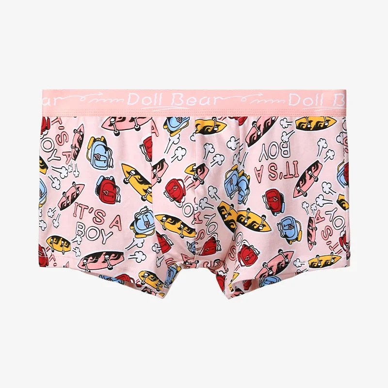 

5PCS Men's pure cotton underwear. Antibacterial boxer shorts. Available in large sizes. Suitable for young men