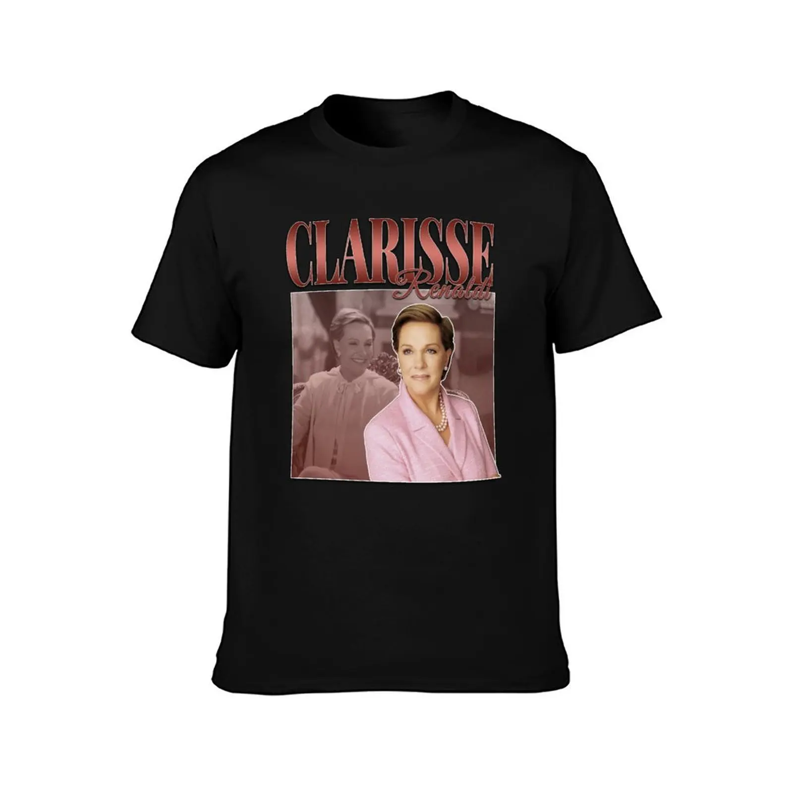 Clarisse Renaldi Julie Andrews Princess Diaries 90s Inspired Vintage Homage T-Shirt Summer Casual Cotton Tee Unisex Men Women