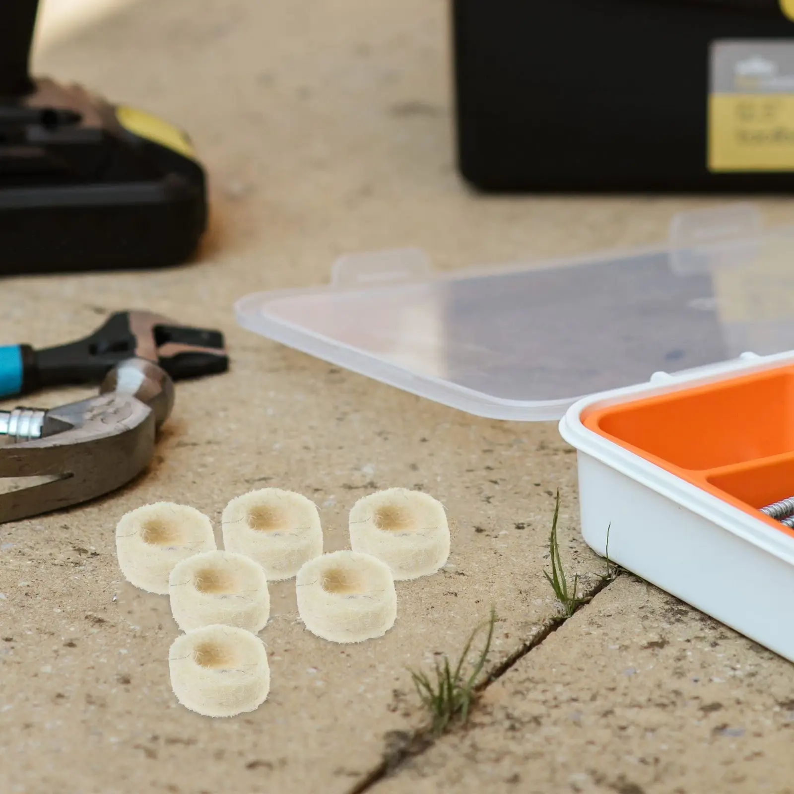 100 ชิ้นอุตสาหกรรมความหนาแน่นสูงผ้าขนสัตว์ Felt ซีลปะเก็น Mechanical ปลั๊กดูดซับน้ํามันเครื่องซักผ้าเปลี่ยนเครื่องซักผ้าอะไหล่