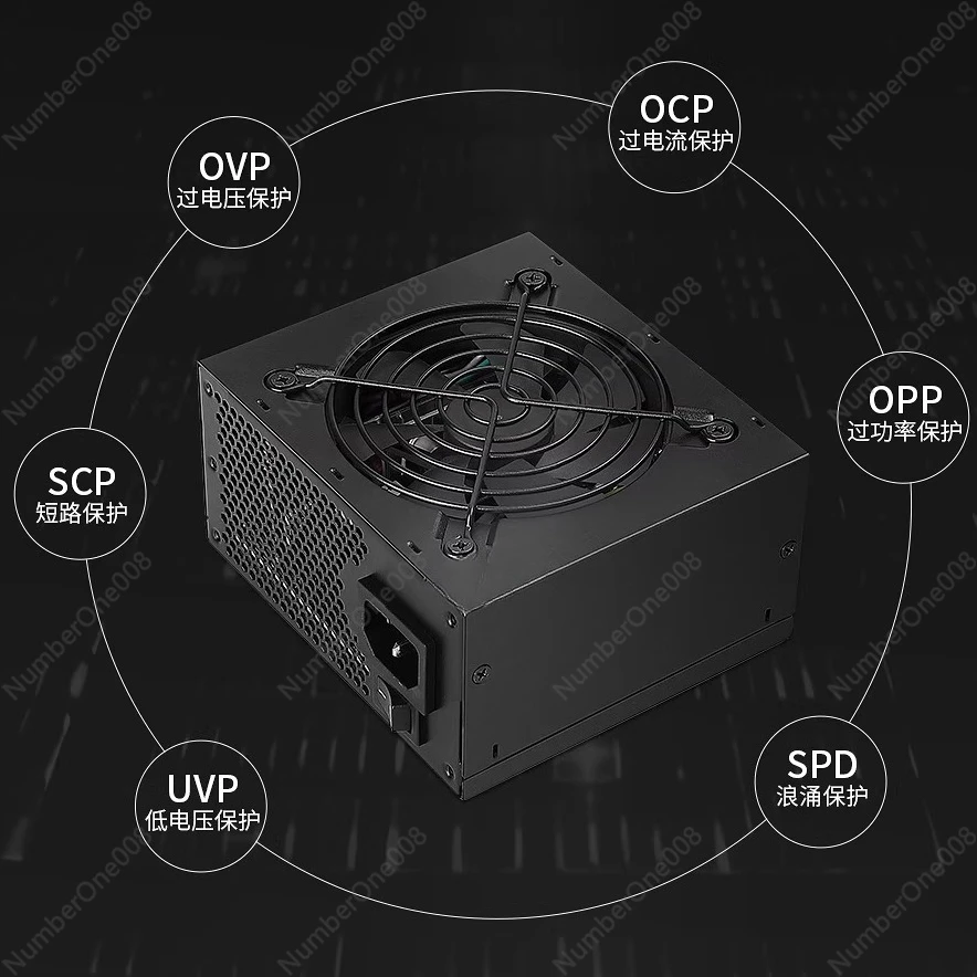 SFX Power Supply 650W Fully Modular Silent 80 Plus Gold Rated White PSU For Mini ITX Small Form Factor PC Gaming