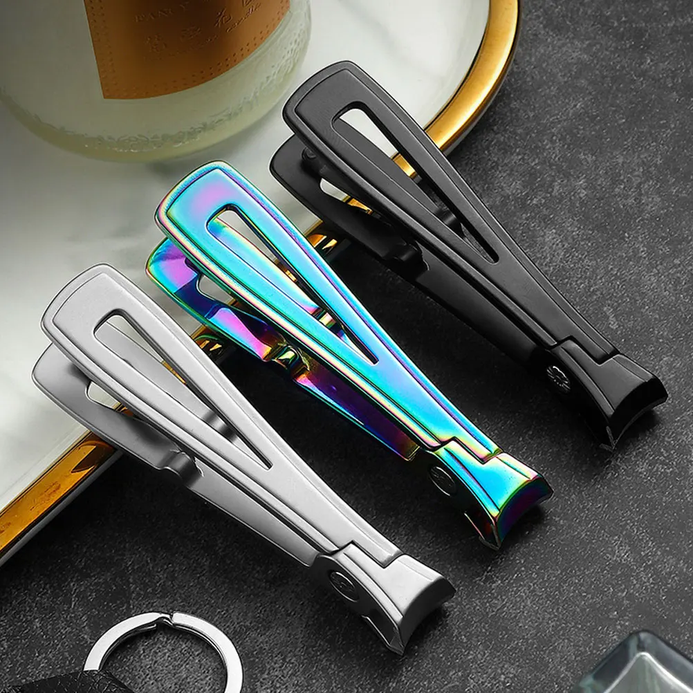 

Stainless Steel Nail Clippers for Men Durable Toe Fingernail Trimmer Precision Scissors Tools Manicure Set Nail Care